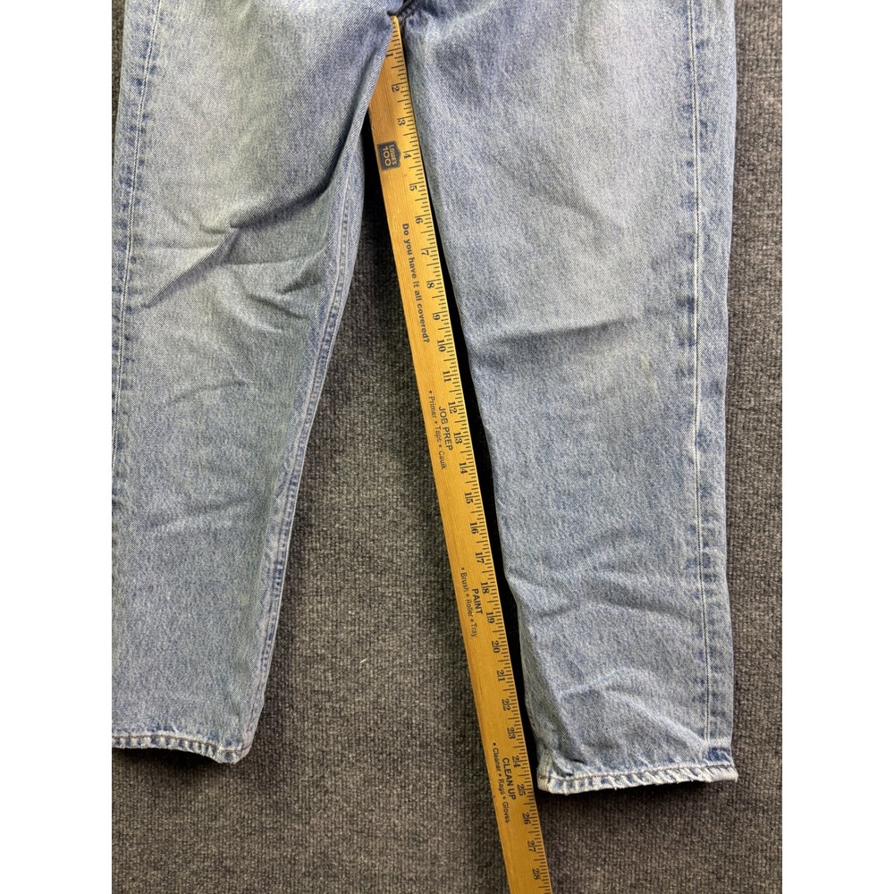 Agolde Straight Leg Jeans Womens 29 Light Wash High Rise Button Fly Denim - Picture 6 of 10